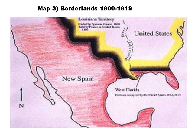 Map 3) Borderlands 1800 -1819 