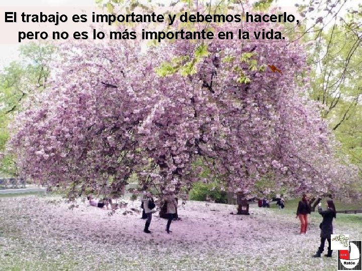 El trabajo es importante y debemos hacerlo, pero no es lo más importante en El trabajo es importante y debemos hacerlo, pero no es lo más importante en