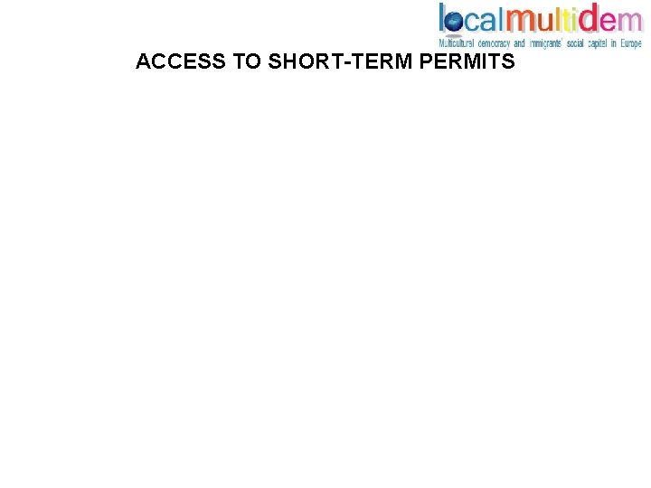 ACCESS TO SHORT-TERM PERMITS 