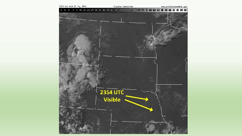 2354 UTC Visible 2354 UTC Visible