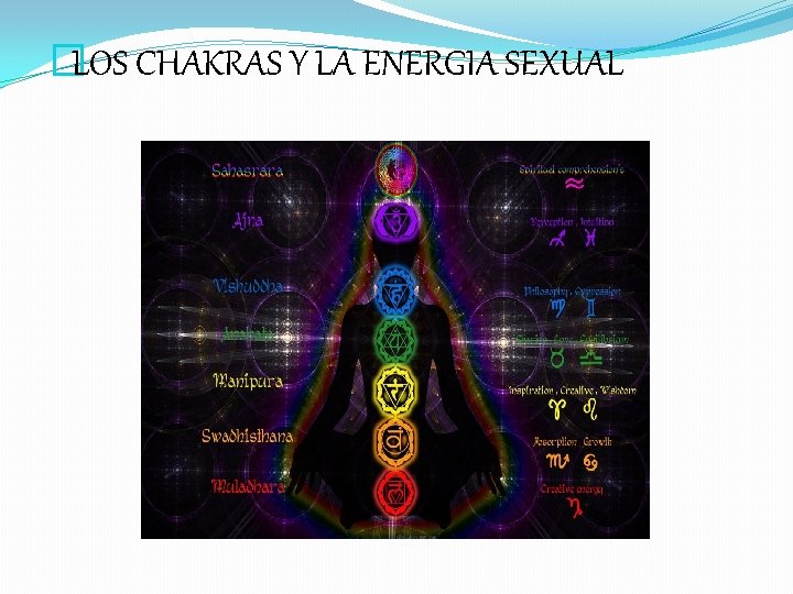 �LOS CHAKRAS Y LA ENERGIA SEXUAL 