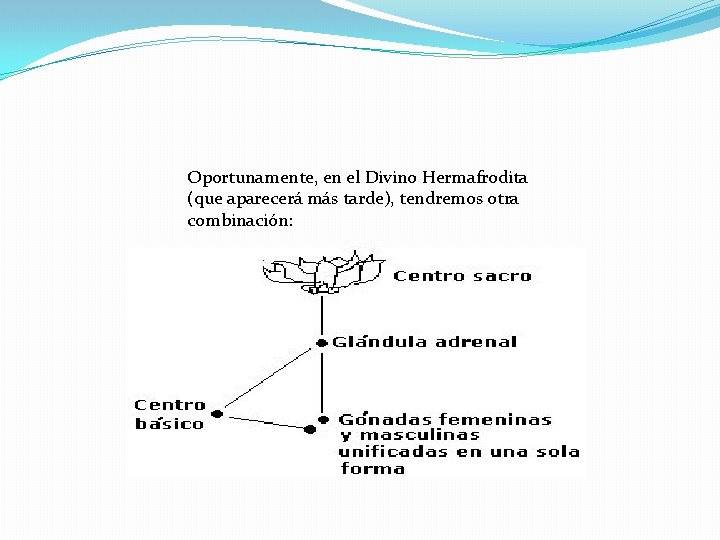 Oportunamente, en el Divino Hermafrodita (que aparecerá más tarde), tendremos otra combinación: 