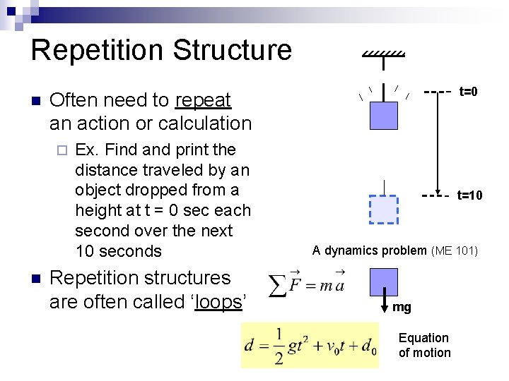 Module Repetition Diagram Week 4 Control Structures Repetition BJ Furman 17