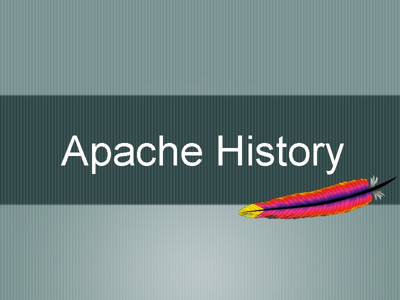 Apache History 