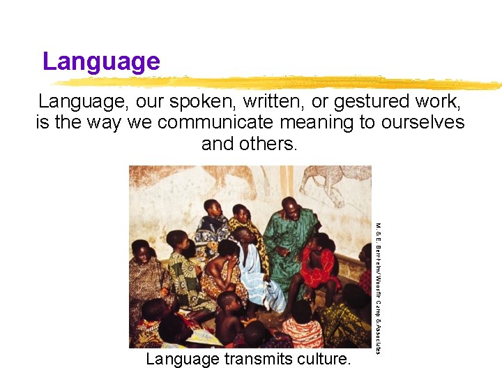 Language, our spoken, written, or gestured work, is the way we communicate meaning to Language, our spoken, written, or gestured work, is the way we communicate meaning to