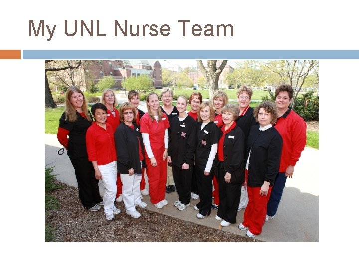 My UNL Nurse Team 