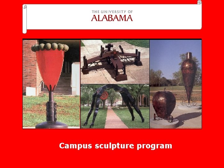 Campus sculpture program 