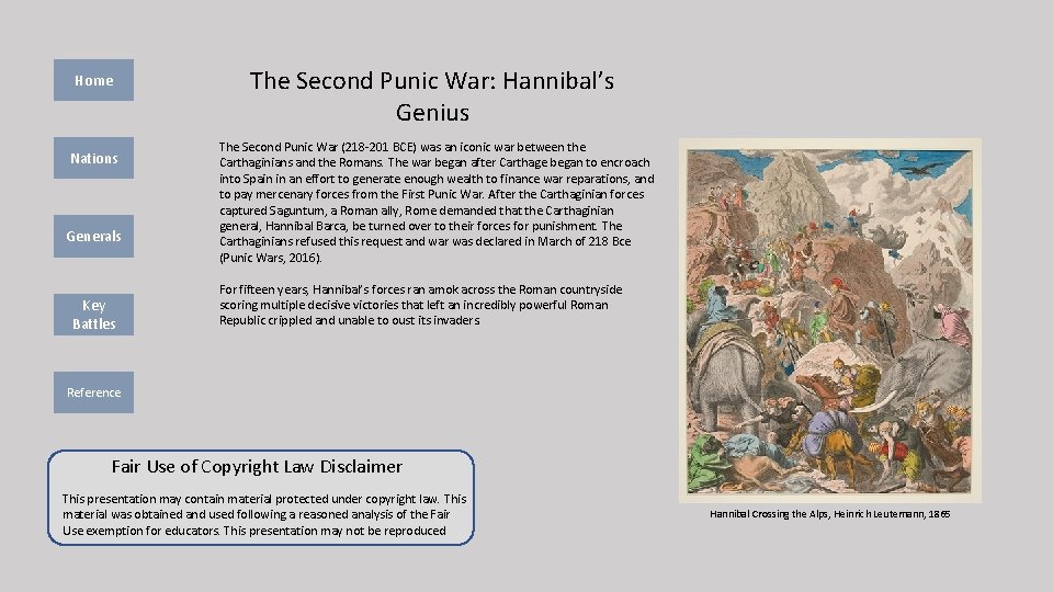 Home Nations Generals Key Battles The Second Punic War: Hannibal’s Genius The Second Punic