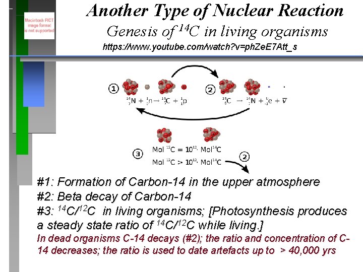 Another Type of Nuclear Reaction Genesis of 14 C in living organisms https: //www.