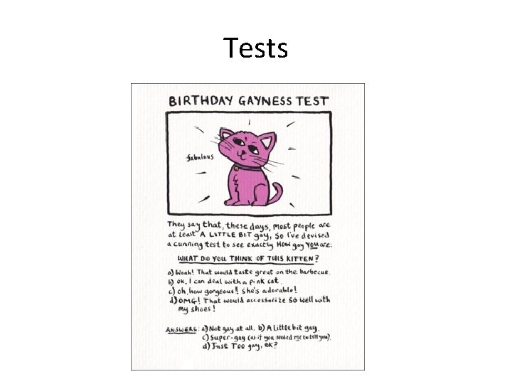 Tests 