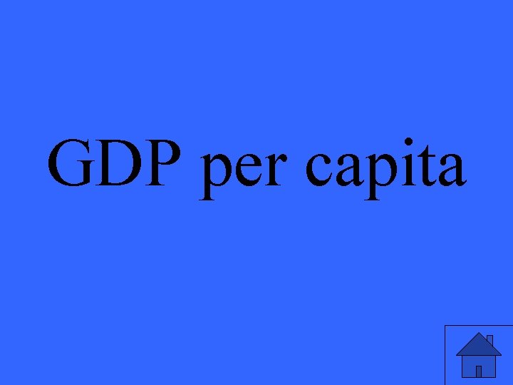 GDP per capita 