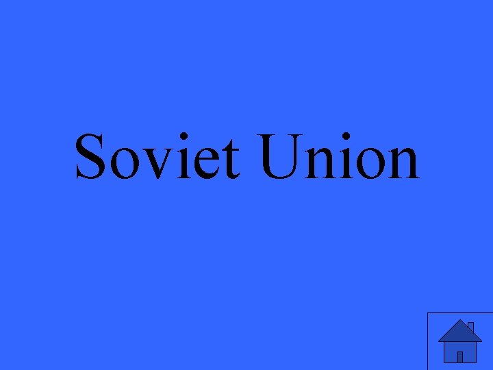 Soviet Union 