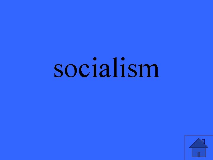 socialism 