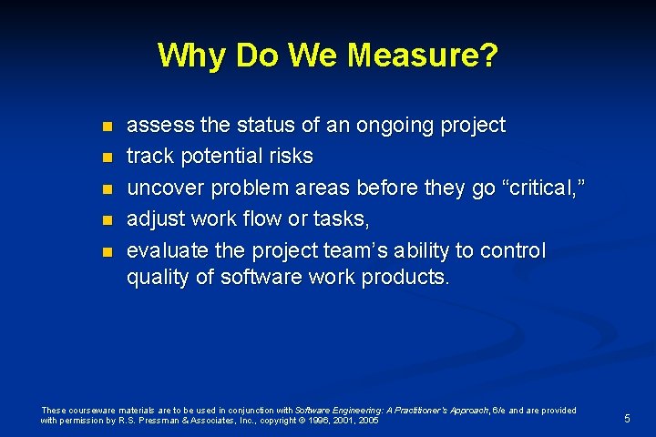 Software Engineering A Practitioners Approach 6e Chapter 22