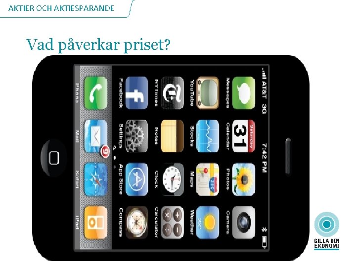 AKTIER OCH AKTIESPARANDE Vad påverkar priset? 