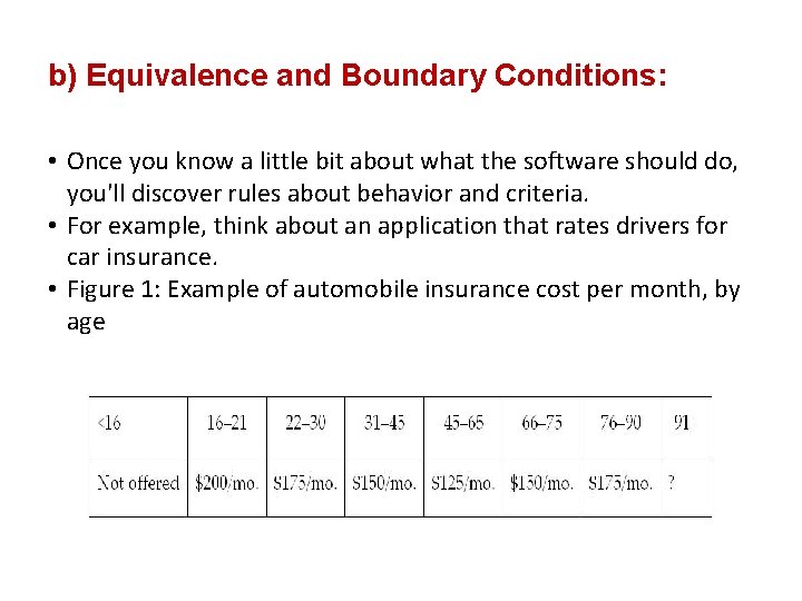 b) Equivalence and Boundary Conditions: • Once you know a little bit about what