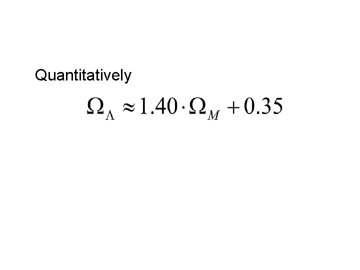 Quantitatively 