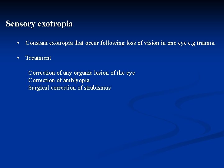 Strabismus Amblyopia Leukocoria Dr Hessah Alodan Pediatric Opthalmology