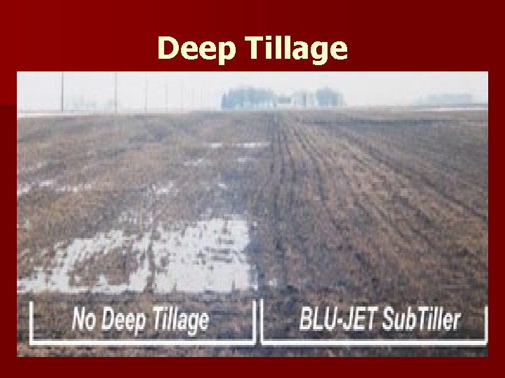 Deep Tillage 