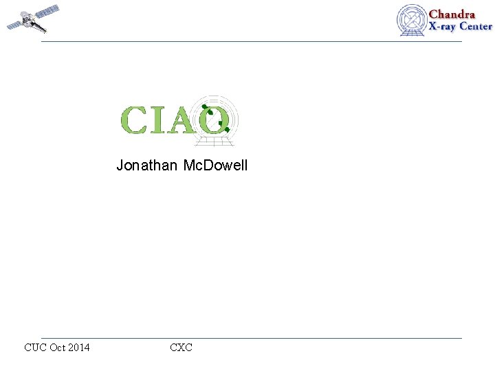  Jonathan Mc. Dowell CUC Oct 2014 CXC 
