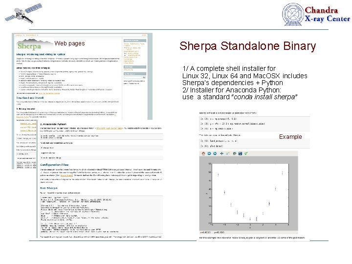 Web pages Sherpa Standalone Binary 1/ A complete shell installer for Linux 32, Linux