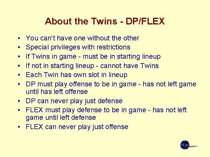 About the Twins - DP/FLEX • • • You can’t have one without the