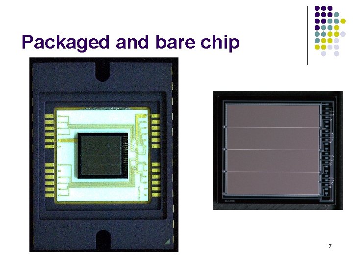 Packaged and bare chip 7 