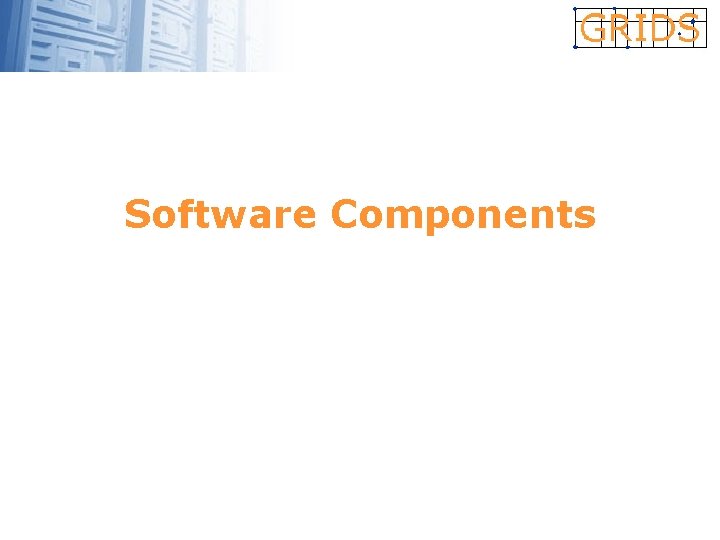 Software Components 