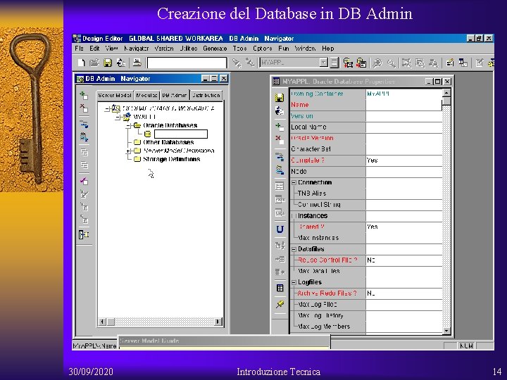 Creazione del Database in DB Admin 30/09/2020 Introduzione Tecnica 14 