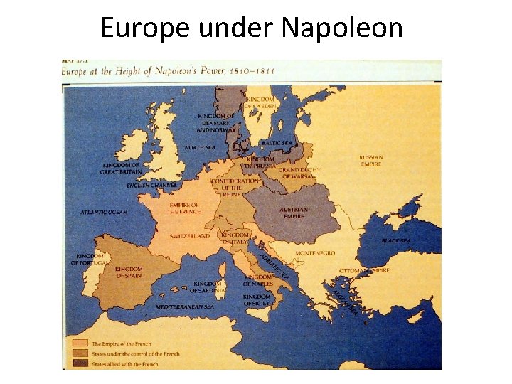 Europe under Napoleon 