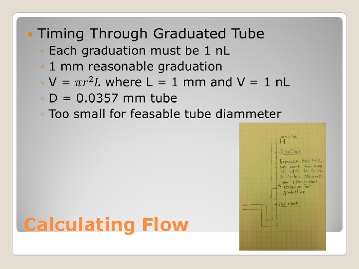 Calculating Flow 