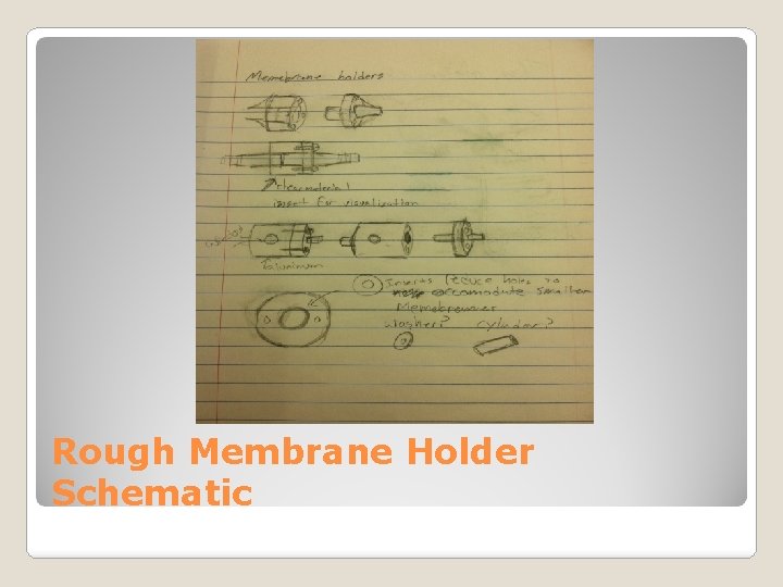 Rough Membrane Holder Schematic 