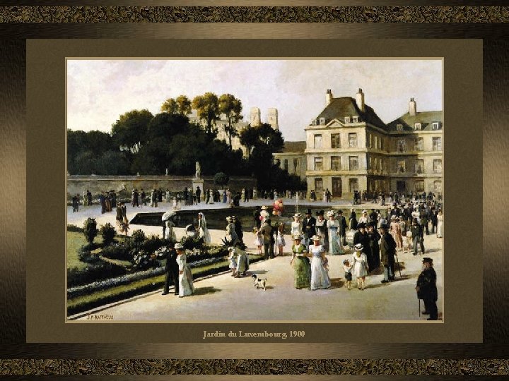 Jardin du Luxembourg, 1900 