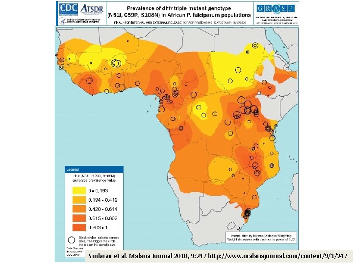 Sridaran et al. Malaria Journal 2010, 9: 247 http: //www. malariajournal. com/content/9/1/247 