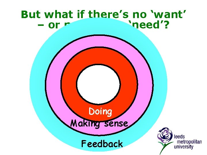 But what if there’s no ‘want’ – or not even a ‘need’? Doing Making