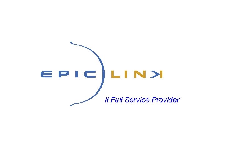 il Full Service Provider 