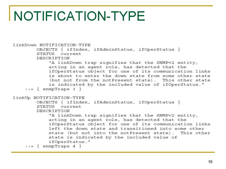 NOTIFICATION-TYPE 59 