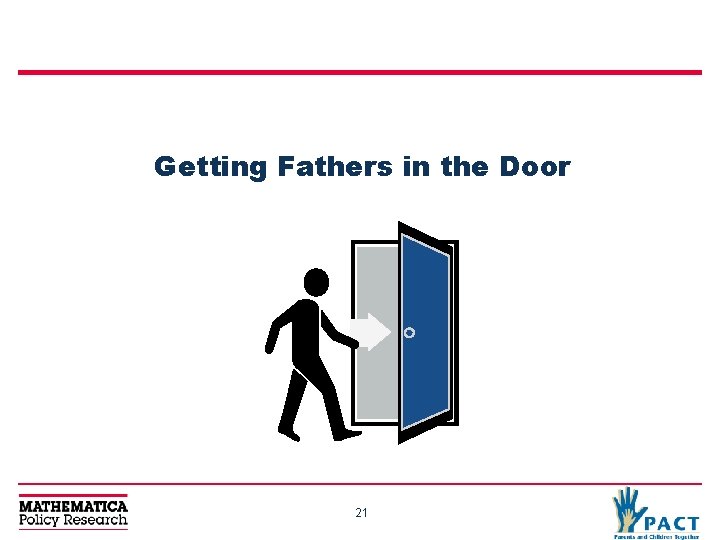 Getting Fathers in the Door 21 