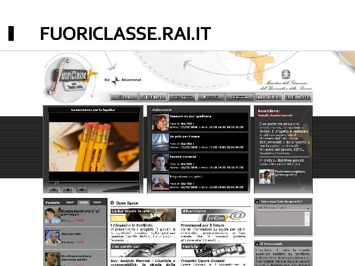 FUORICLASSE. RAI. IT 