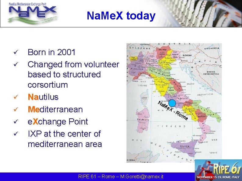 Na. Me. X today ü ü ü Born in 2001 Changed from volunteer based