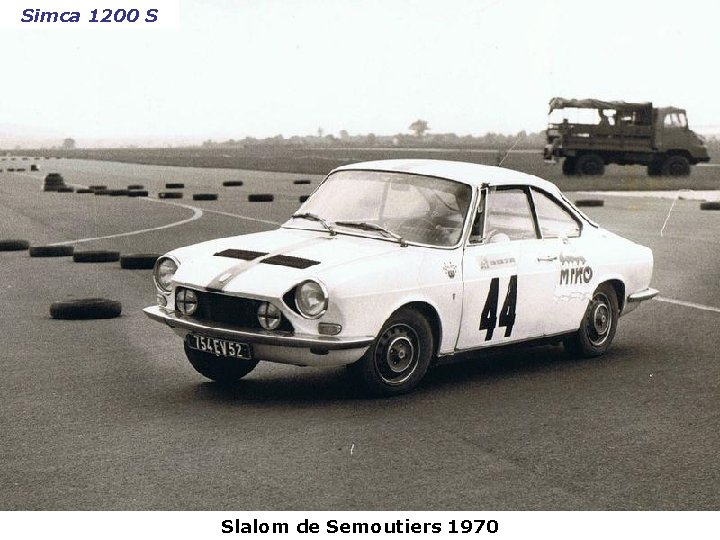 Simca 1200 S Slalom de Semoutiers 1970 