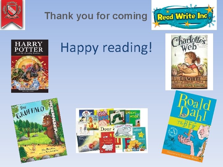 Thank you for coming Happy reading! 