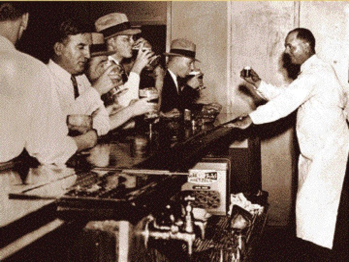 Al Capone Detroit police inspecting equipment found in a hidden underground brewery during Chicago Al Capone Detroit police inspecting equipment found in a hidden underground brewery during Chicago