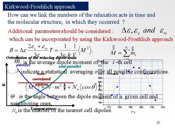 Kirkwood-Froehlich approach How can we link the numbers of the relaxation acts in time