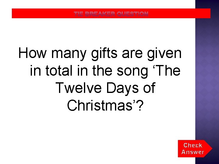 How many gifts are given in total in the song ‘The Twelve Days of