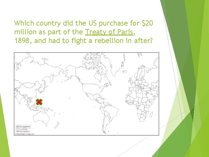 Which country did the US purchase for $20 million as part of the Treaty
