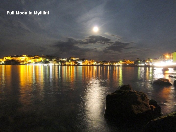 Full Moon in Mytilini 