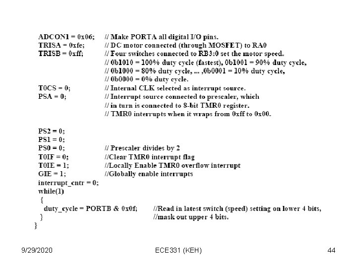 9/29/2020 ECE 331 (KEH) 44 9/29/2020 ECE 331 (KEH) 44