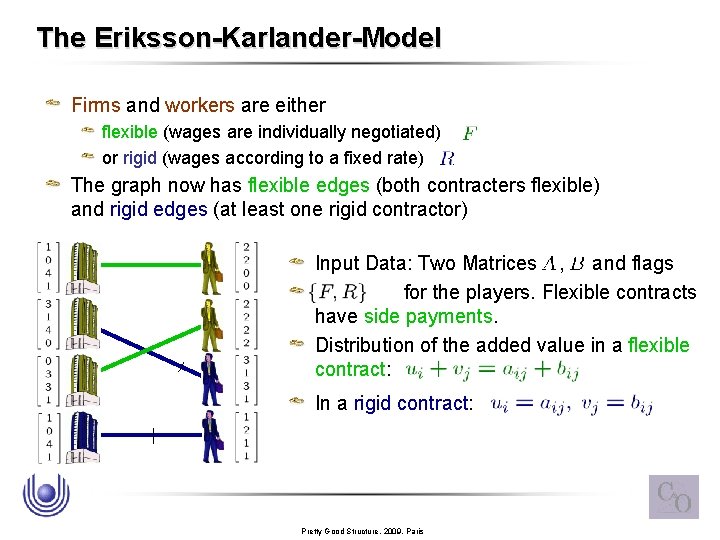 The Eriksson-Karlander-Model Firms and workers are either flexible (wages are individually negotiated) or rigid