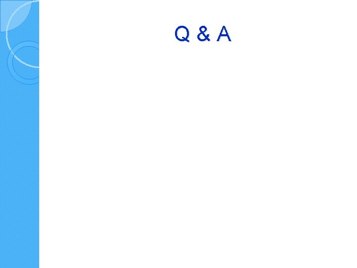 Q & A Q & A
